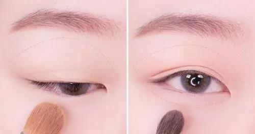 亮色眼影颜色搭配和画法美炸天,眼影画法新手亮色系列