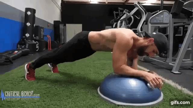 平衡半球体适能训练,波速球稳定性练习