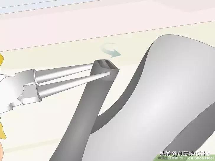 如何修复磨坏的鞋跟,如何修理鞋跟一边磨损