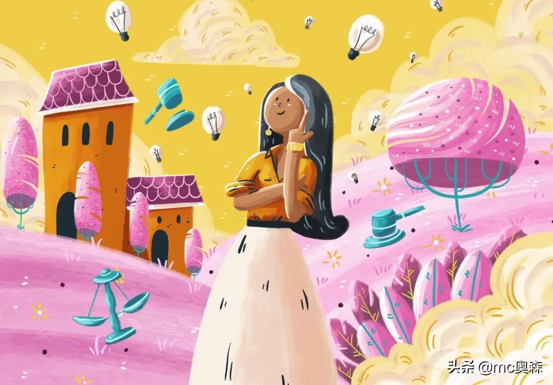 简单又能让人眼前一亮的插画配色,一组很有视觉震撼力的插画作品