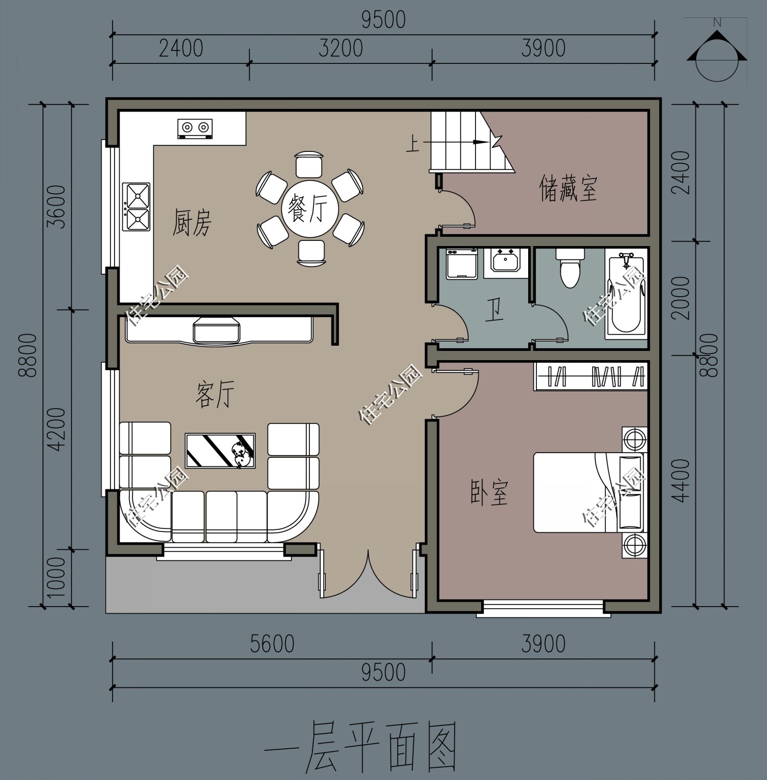农村自建二层别墅图纸求推荐,1000套农村自建房图纸分享