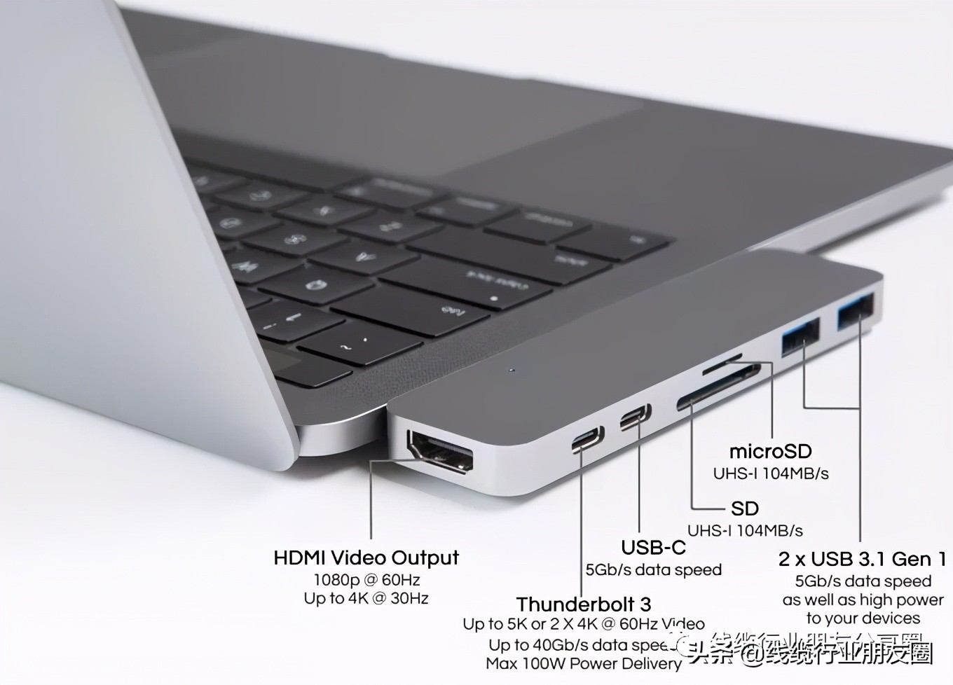 hub牌子的扩展坞,hub多功能拓展坞