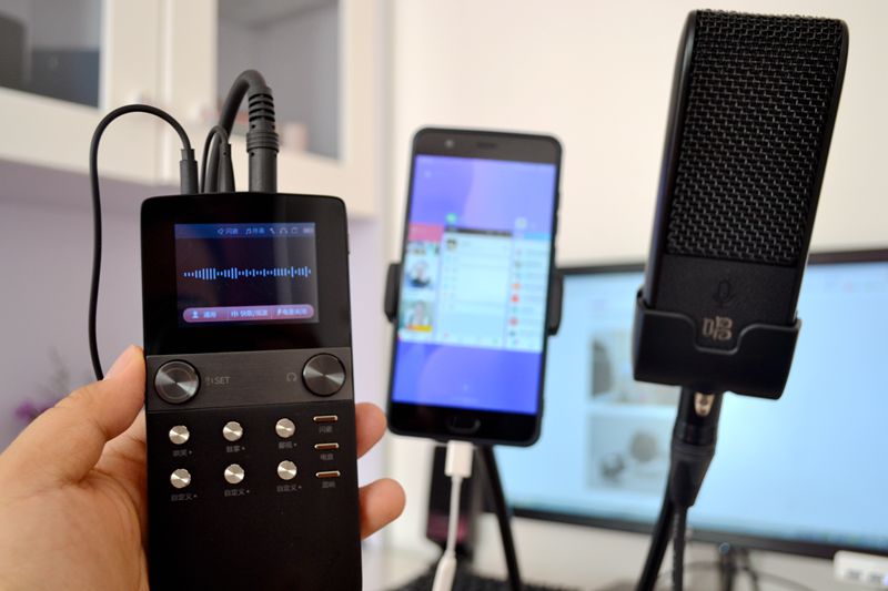 怎么用唱吧k10声卡录制唱歌的视频,唱吧k10声卡套装有混响效果吗