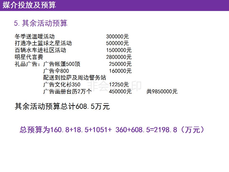 矿泉水营销创意文案怎么做,景田矿泉水营销策划