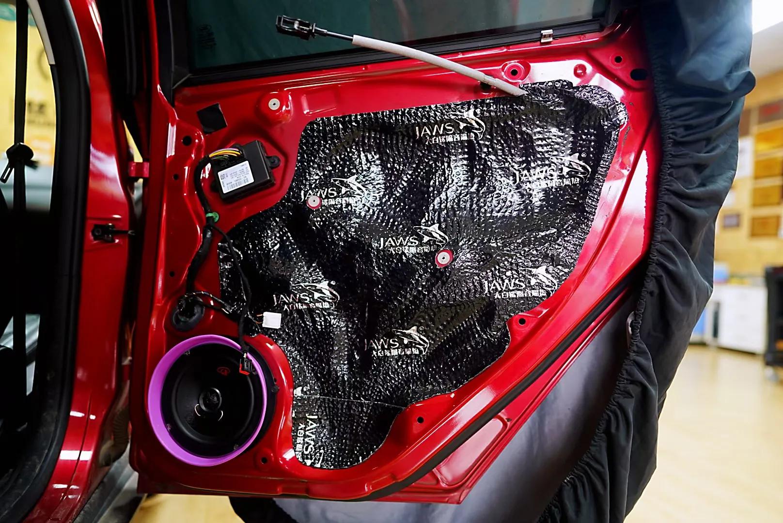 福特福克斯改装埃曼德高汽车音响,6喇叭+DSP超值套餐方案