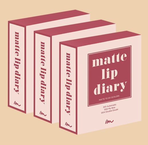 immeme柔雾哑光口红,韩国immeme小圆管口红