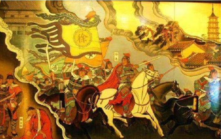 徐达收复燕云十六州意思,徐达北伐灭元之战版图