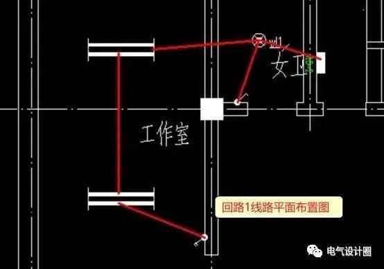 照明系统图的识图顺序,电气照明平面图