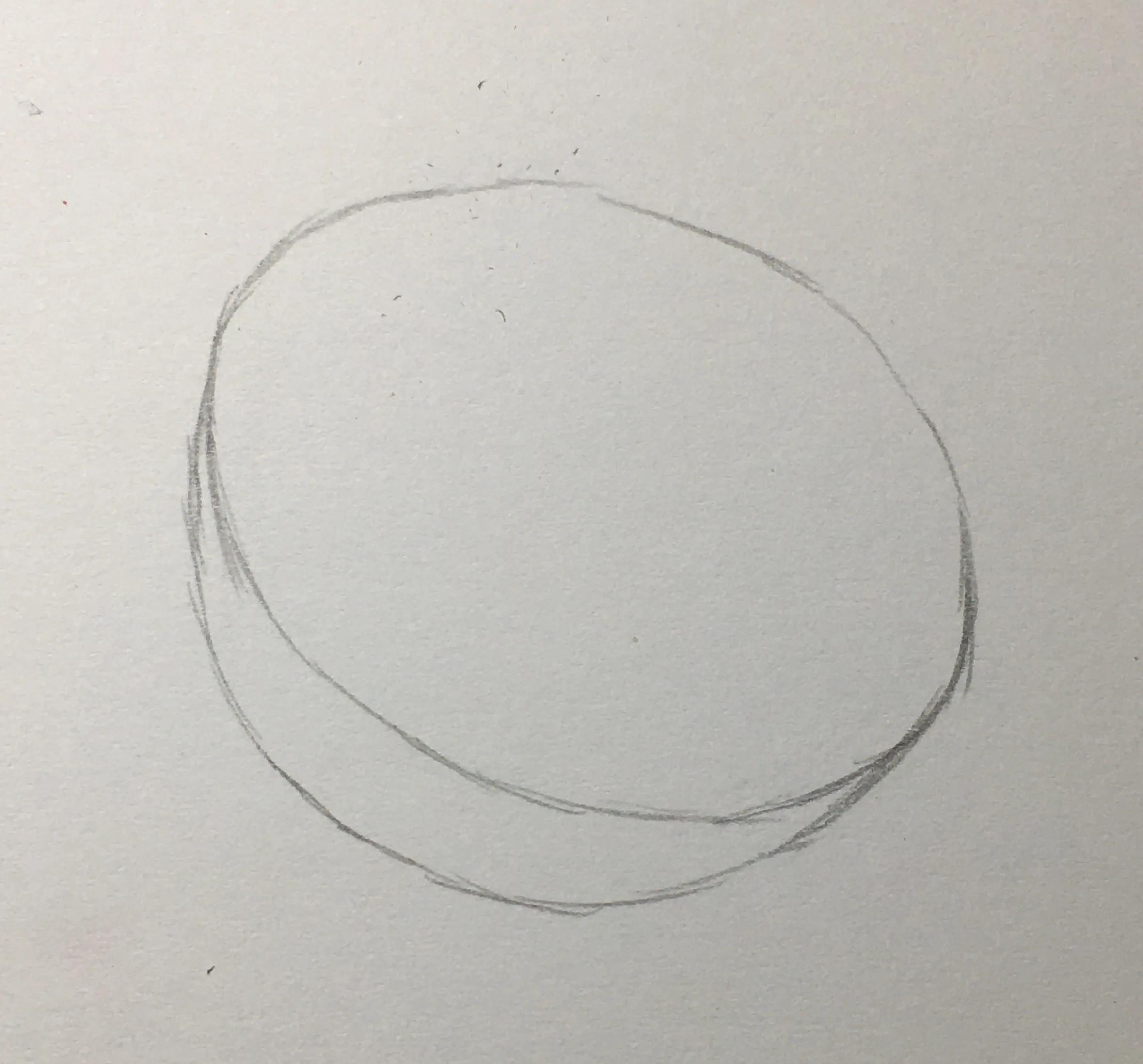 画橙子彩铅,用彩铅画橙子