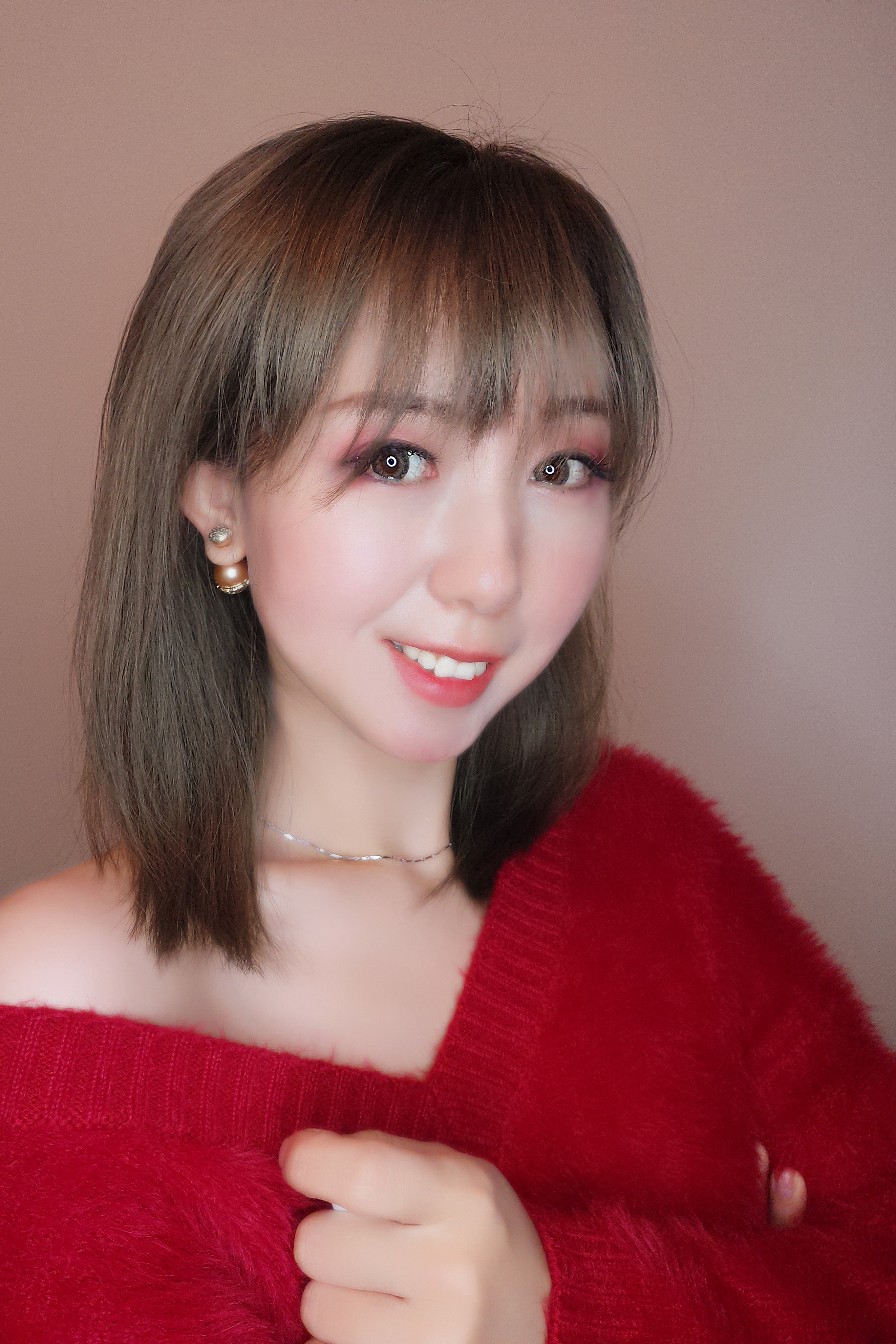 通透精致的约会妆教程,高甜约会妆