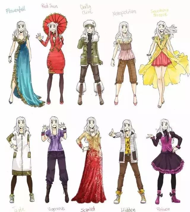 国外服装设计毕业作品图片,设计运动服装手绘简单图