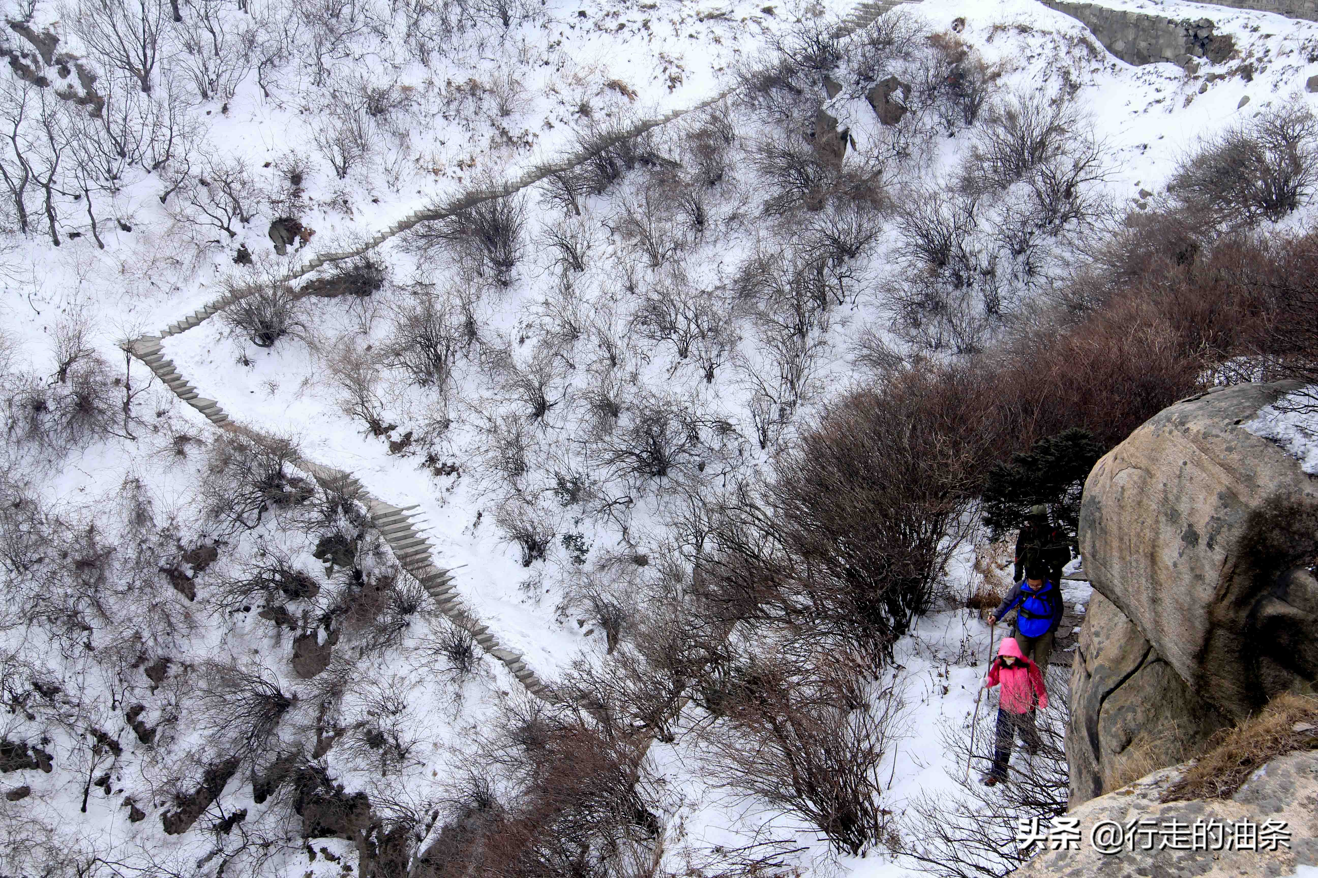 雪山迷路,雪山里迷路