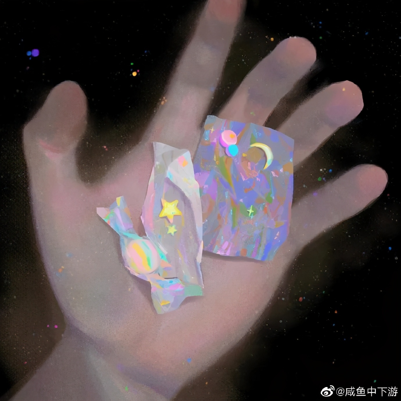 创意色彩写实优秀作品,创意色彩美术作品水彩