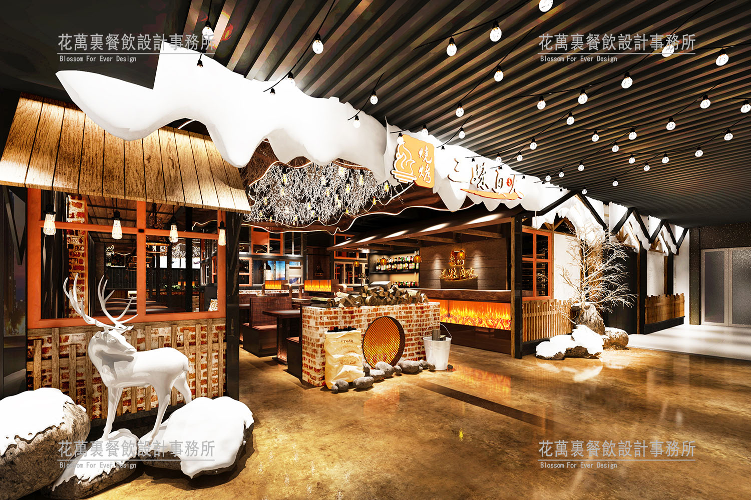 创意特色餐饮店设计风格大全,餐厅设计布局对餐饮经营作用