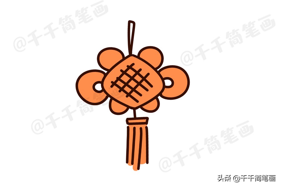 鼠年拜年简笔画大全带颜色,鼠年过年图片大全简笔画