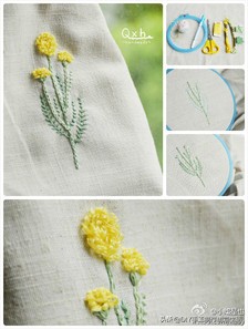 刺绣打籽绣教程,中国结刺绣针法教程