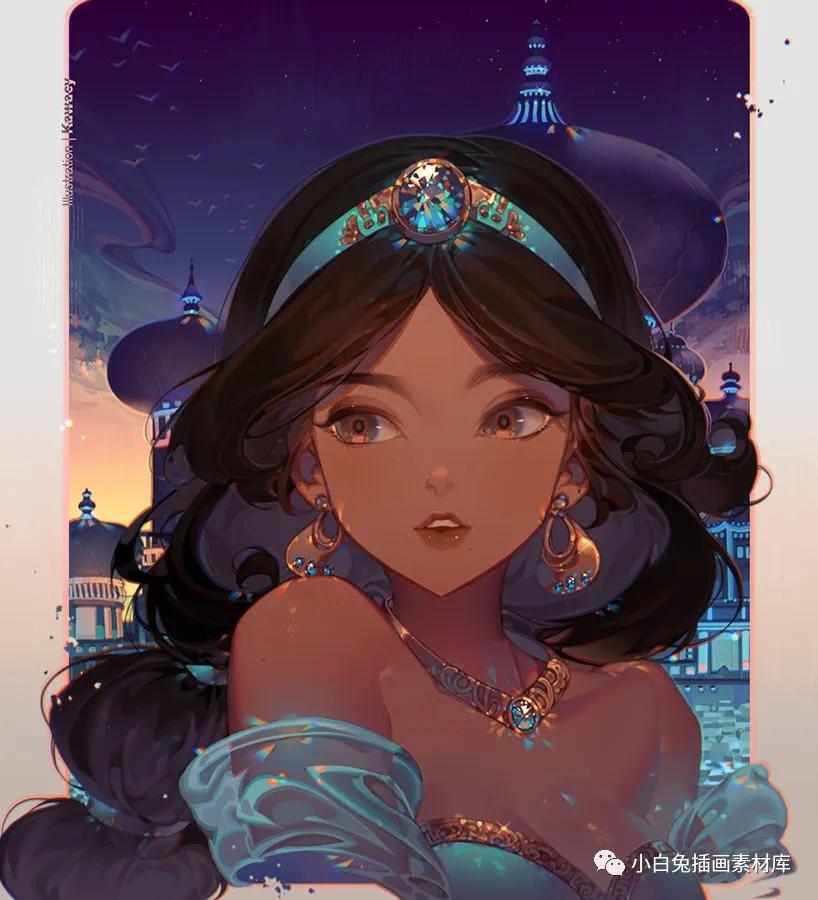 游戏原画资料韩国绘师Kawacy河CY作品集视频笔刷过程图PSD教程