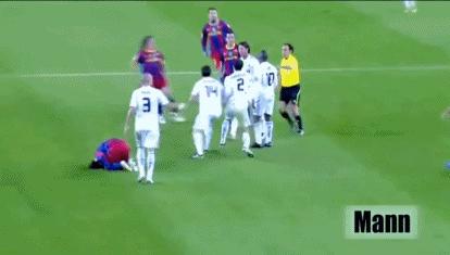 世界足坛十大恶意犯规,西甲严重犯规