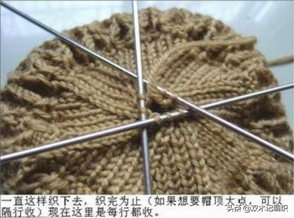 毛线帽子女款老人钩针,中老年女士毛线帽子冬季教程