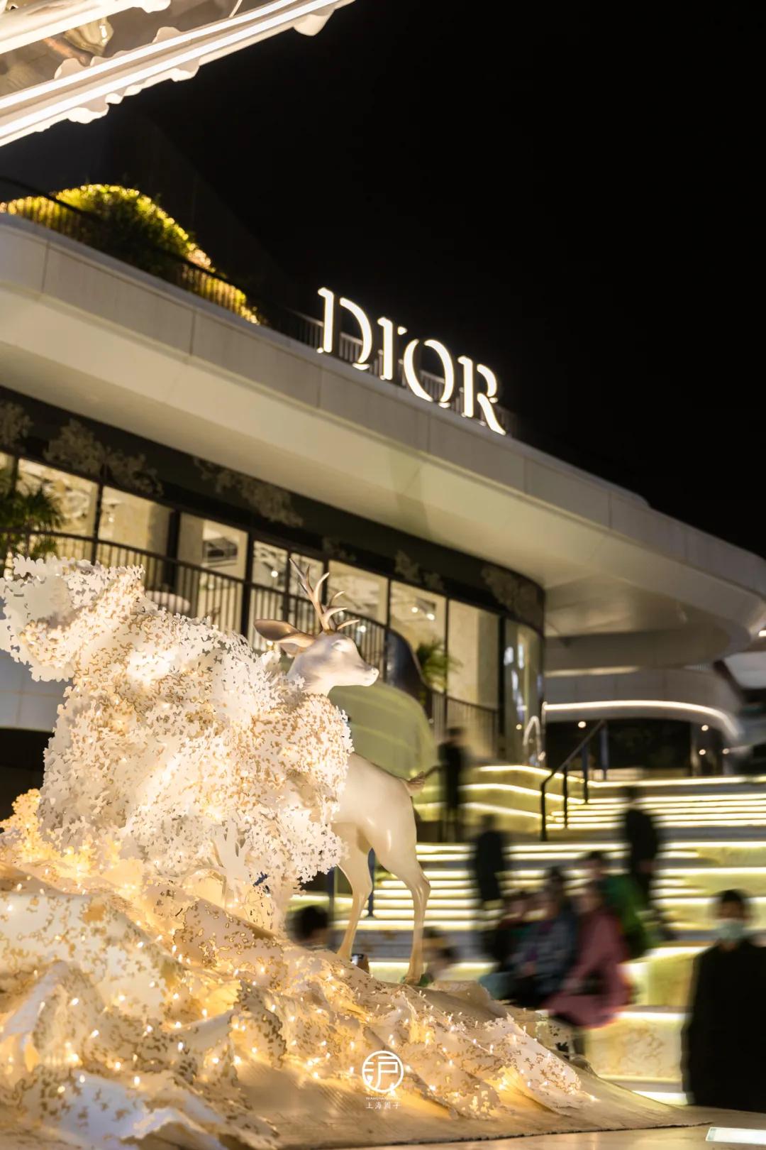 christiandiorcouture前滩太古里店,dior圣诞树前滩太古里