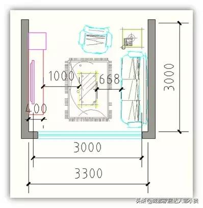 商品房最常见房间格局尺寸,房子每个区域的最佳尺寸