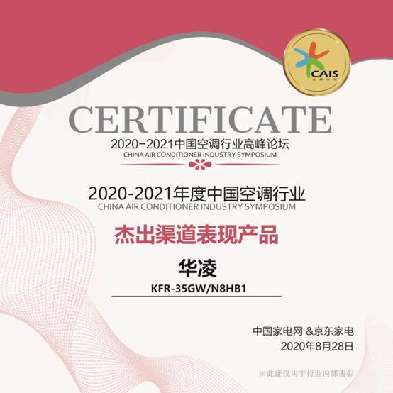 焕然新生备受认可华凌空调揽获行业三大奖项