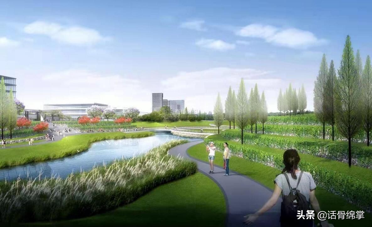 水上散步花中游玩~今年10月，安州生态绿廊示范区与你有约