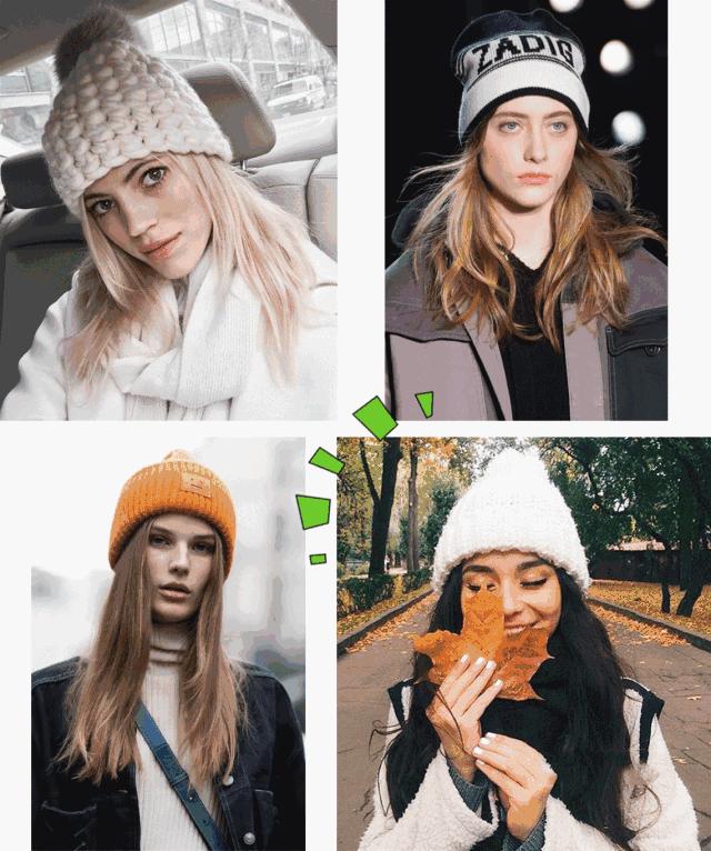 头大脸大适合什么帽子秋冬渔夫帽,脸小戴哪一款帽子好看