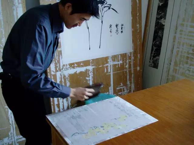 书画装裱全过程,书内画外