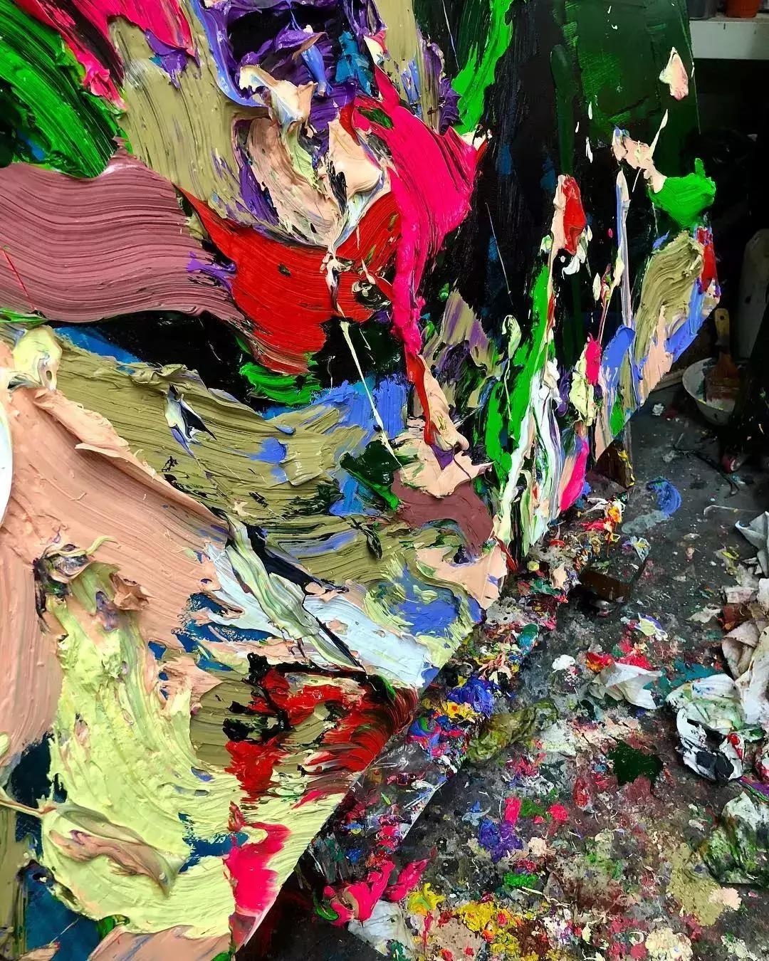 厚画的魅力！韩国shinkwangho用有张力的作品直击眼球！！！