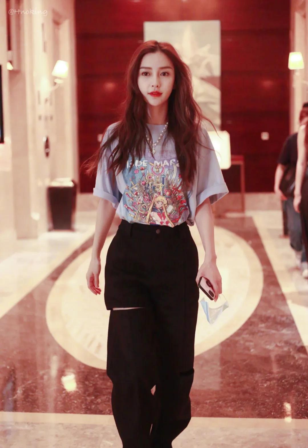 女明星新式国风穿搭,女明星氛围感穿搭私服