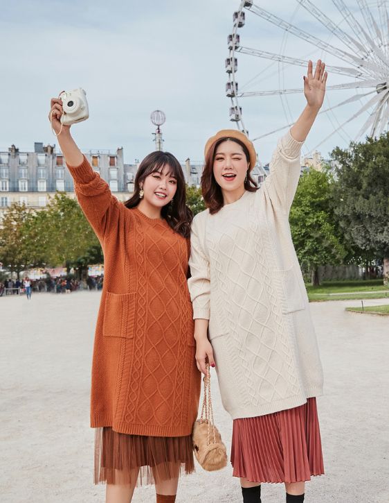 谁说胖女孩不能美?这样穿搭照样美爆炸