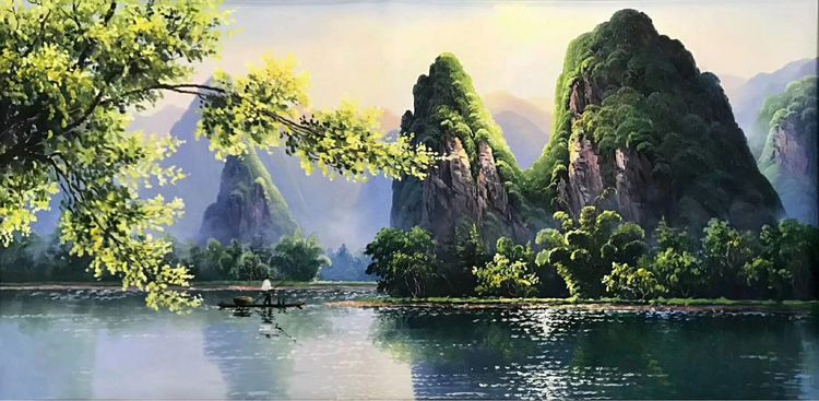 中国小幅油画作品大展作品集,三峡丹青油画作品