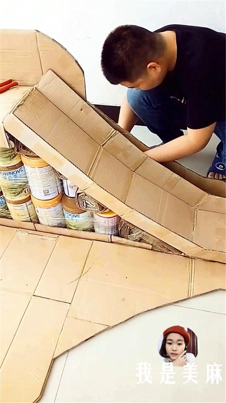 奶粉罐儿童滑梯,儿童滑梯奶粉桶制作
