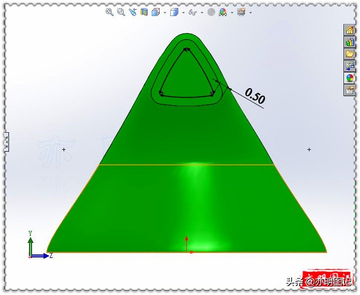 solidworks的放样切除怎么阵列,solidworks放样切割阵列