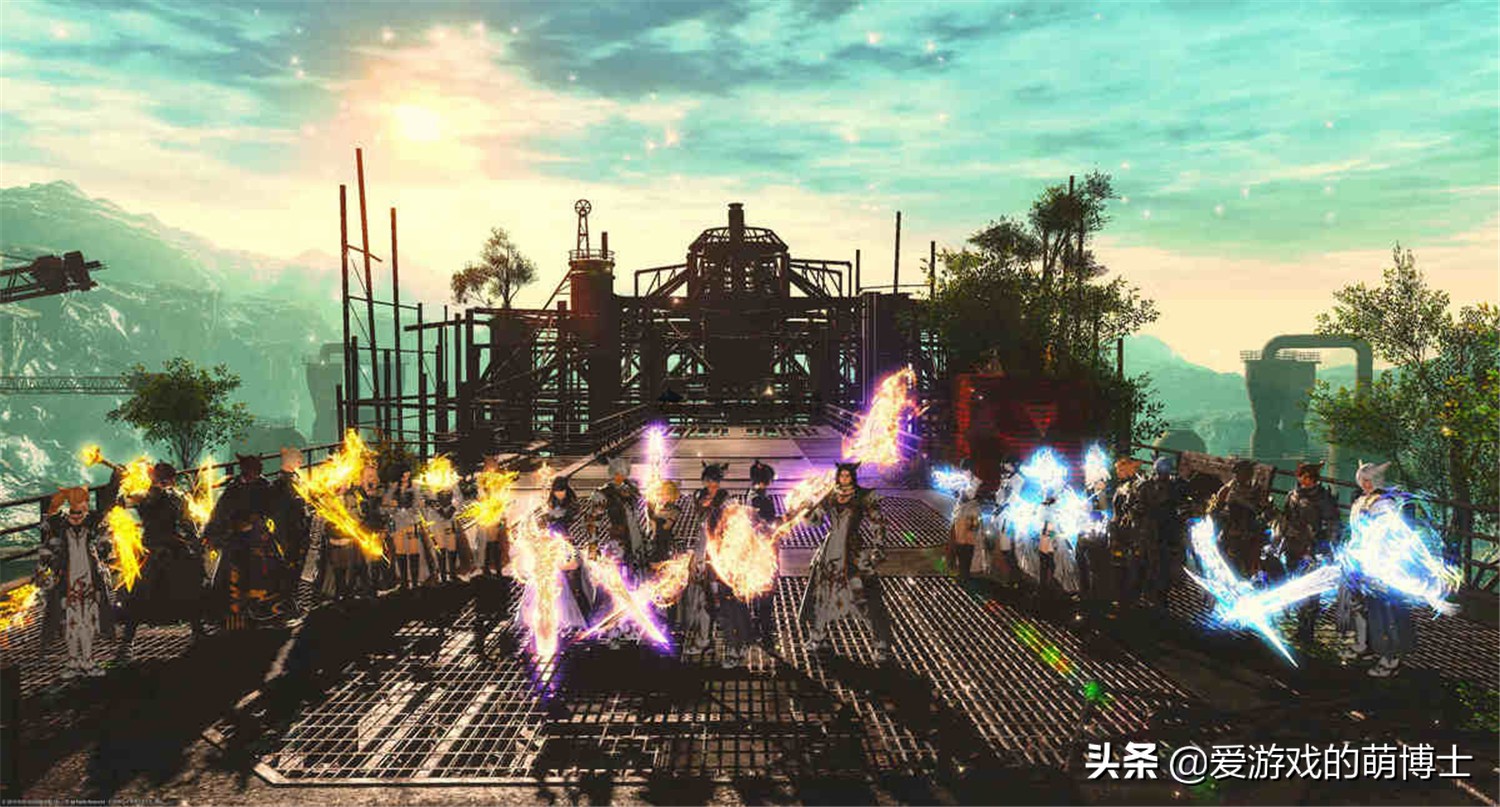 一人操作24个角色?《最终幻想14》玩家中出现了这么一位高人