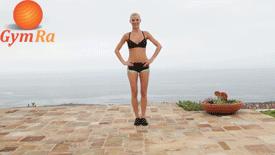 女健身动作基础教学燃脂,30分钟徒手hiit健身动作大全