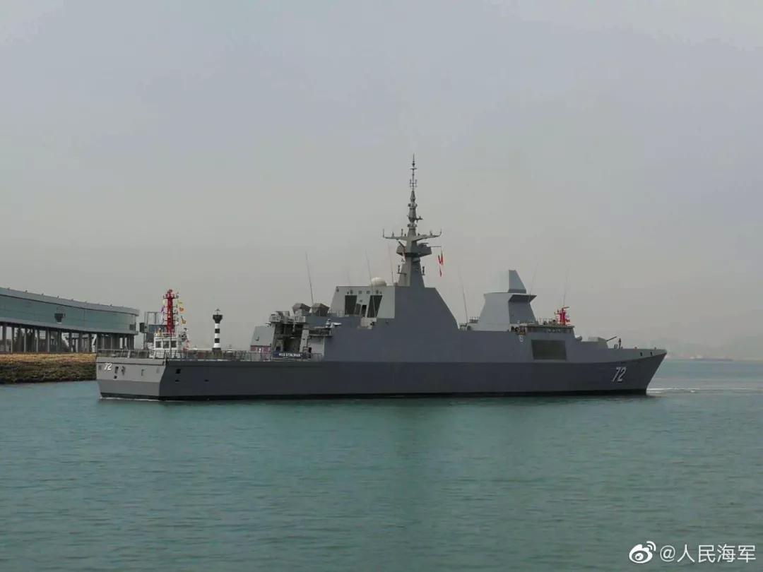 各国舰艇齐聚青岛,阅舰式上各展雄风!