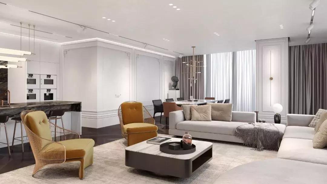 优雅现代法式风家装,简约经典诠释法式优雅