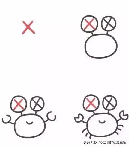 简笔画超简单步骤3笔,简笔画超简单教程