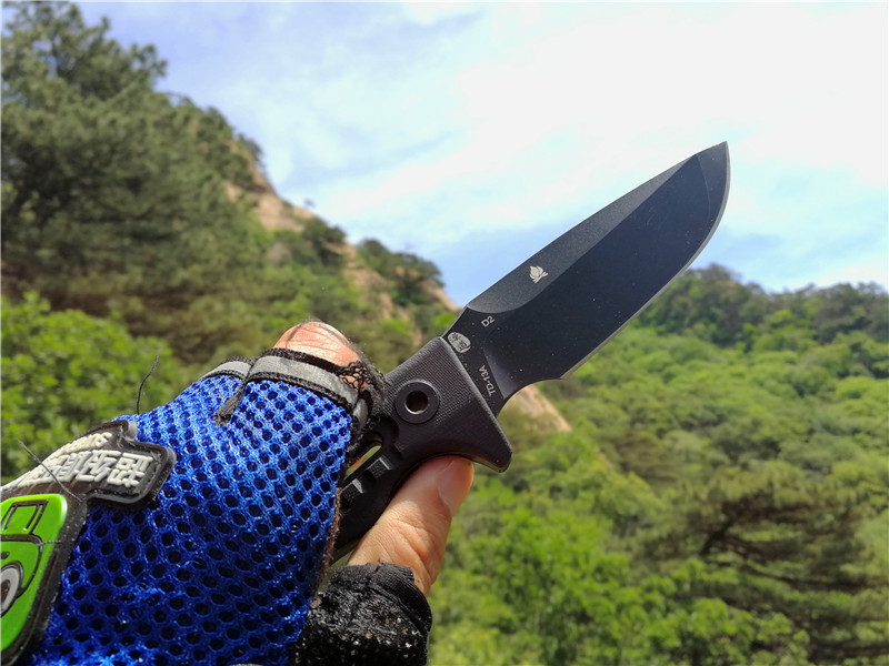 汉道洛克x生存刀暴力测试,户外生存实用工具推荐