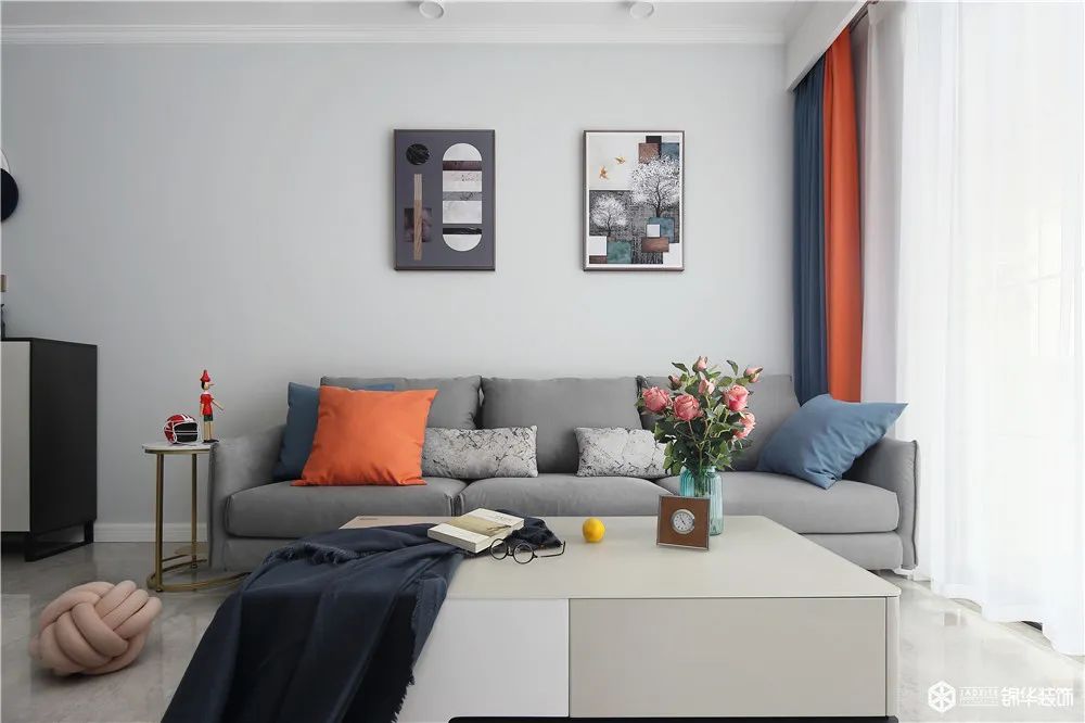 【锦华装饰装修实景案例】89㎡三室家，让一家相遇在时光的温暖