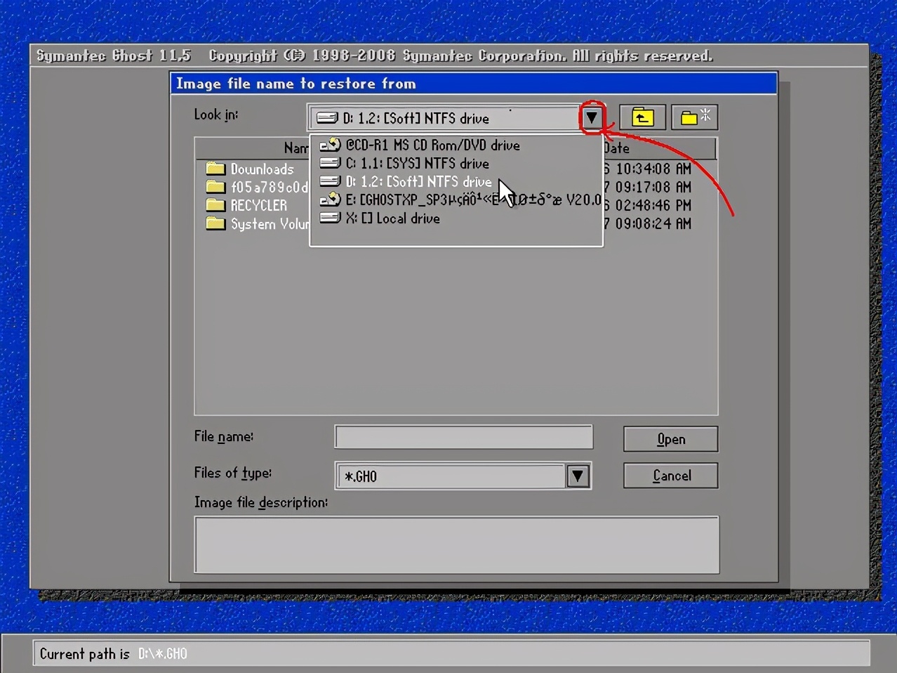 ghost系统备份还原步骤图,ghost使用教程图解系统还原