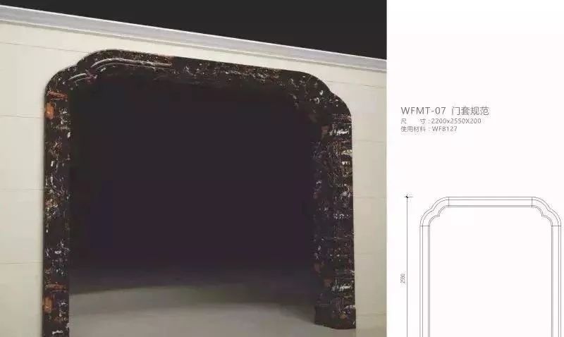 大理石垭口门套效果图大全,用印度红大理石做垭口门套如何