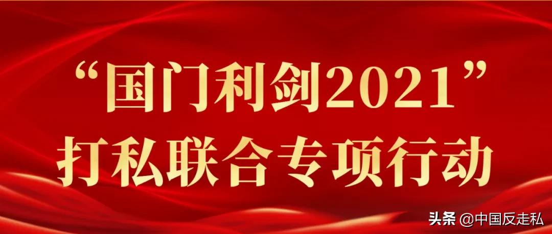 国门利剑打击走私专项行动,海关打击水客