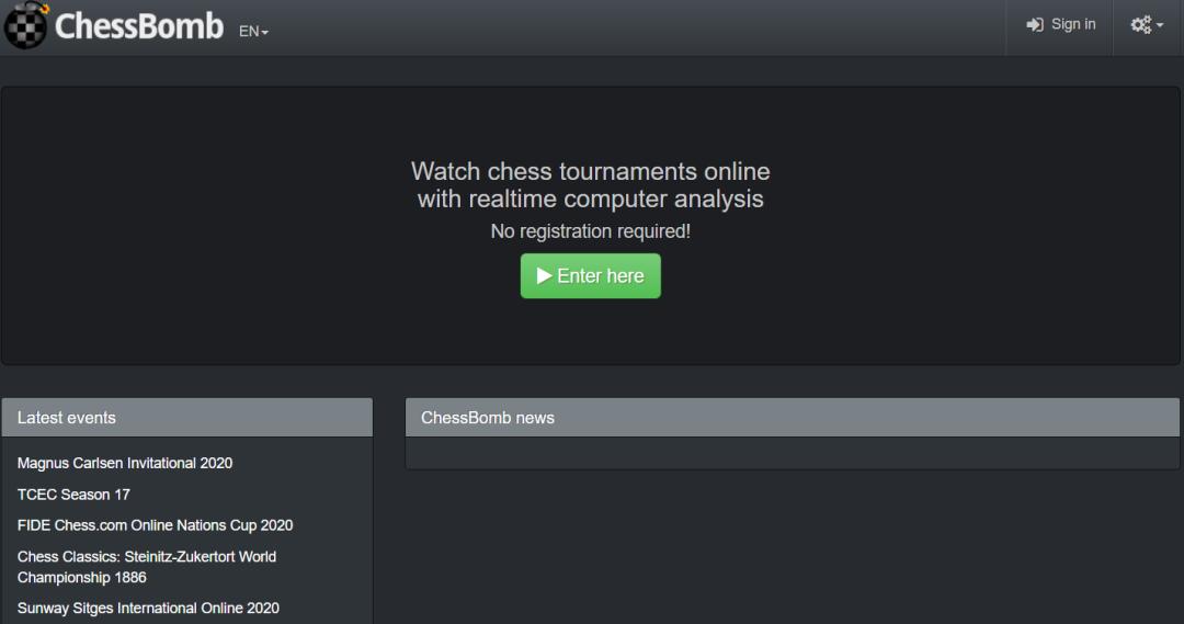国际象棋界常用的那些网站