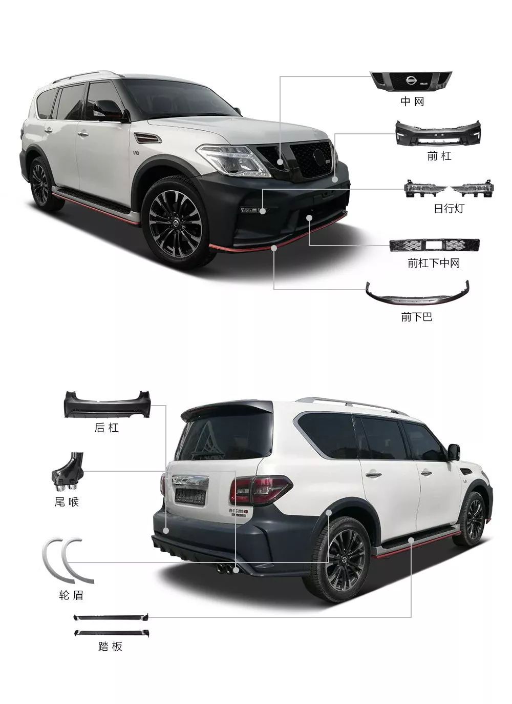 19款途乐沙漠王子nismo套件,18款nismo途乐套件多少钱