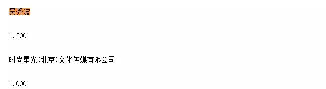 吴秀波女友被判多少年,吴秀波立案侦查合集