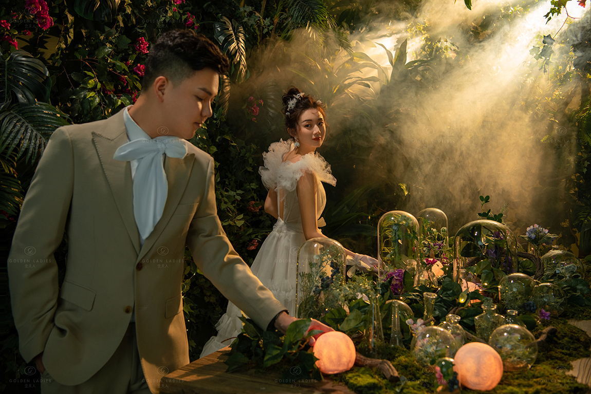 金夫人拍婚纱照风格推荐,金夫人婚纱摄影风格图