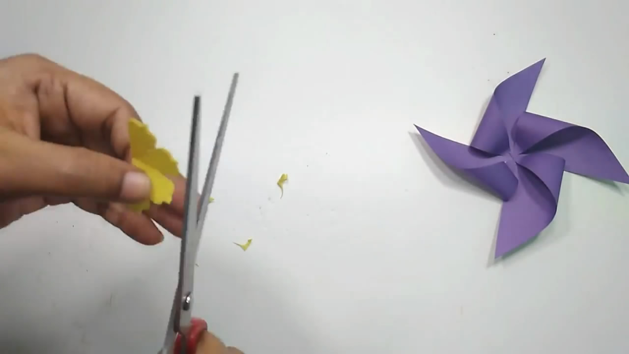 80后纸风车怎么做,90后风车手工制作